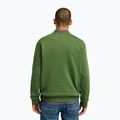 Pánská mikina Timberland Embroidery Tonal Crew Neck black forest green 3