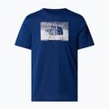 Pánské tričko The North Face Foundation Abstract Graphic Tee estate blue 4