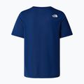 Pánské tričko The North Face Foundation Abstract Graphic Tee estate blue 5