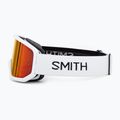 Lyžařské brýle Smith Transfer white/red sol-x mirror 4