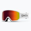Lyžařské brýle Smith Transfer white/red sol-x mirror 5