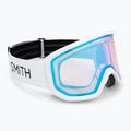 Lyžařské brýle Smith Transfer white/blue sensor mirror