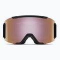 Lyžařské brýle Smith Squad S2 black/chromapop everyday rose gold mirror 2