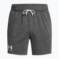 Pánské šortky Under Armour Rival Terry 6in castlerock/onyx white 5