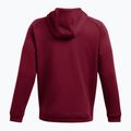 Pánská mikina Under Armour Fleece Pro Kangra HD cardinal/black 5