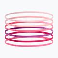 Dětská čelenka Under Armour Mini Elastic 6 pcs prime pink/white 2
