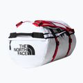 Cestovní taška The North Face Base Camp Duffel S 50 l white/black/elevation red