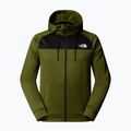Pánská mikina The North Face Reaxion Fleece Full Zip Hoodie woodland green/black 5