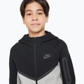 Dětská mikina Nike Sportswear Tech Fleece Full Zip dark grey heather/black/black/black 4