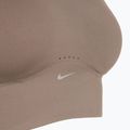 Sportovní podprsenka Nike Alate Medium Support Longline mink brown/white 10