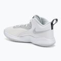 Tenisky na volejbal Nike React Hyperset 2 SE smmit white/metalic silver/pure platinum 3