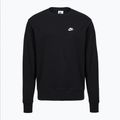 Pánská mikina Nike Club Fleece Crew black/white 5