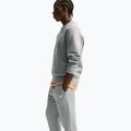 Pánské kalhoty Nike Club Cuffed Brushed dark grey heather/light smoke grey/white 4