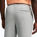 Pánské kalhoty Nike Club Cuffed Brushed dark grey heather/light smoke grey/white 5