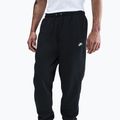 Pánské tepláky Nike Club Cuffed Brushed black/black/white 4