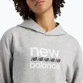 Dámská mikina  New Balance Sport Graphic French Terry Hoodie athletic grey 4