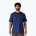 Pánské tričko Patagonia Boardshort Logo Pocket Responsibili clement blue