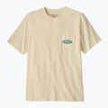 Pánské tričko Patagonia Midweight '95 Oval Logo Pocket Tee undyed natural