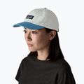 Kšiltovka Patagonia P-6 Label Trad birch white w/shore blue 6