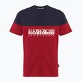 Pánské tričko Napapijri S-Saturnia tibetan red R1E