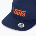 Dětská kšiltovka Vans Drop V Logo Snapback deep indigo 3