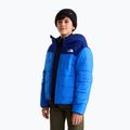 Dětská zateplená bunda  The North Face Reversible Shasta FZ Hooded active blue/bol 4