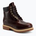Pánské boty Timberland Premium 6 In Lace burgundy full grain
