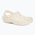 Dětské nazouváky Crocs Classic Floral Cutout Clog Kids chalk 2