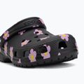 Dětské nazouváky Crocs Classic Flower black 8
