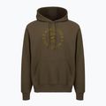 Pánská tenisová mikina Nike Court Dri-Fit Heritage French Terry Hoodie dark hazel/saffron quartz 4