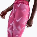 Dámské tréninkové legíny Nike Pro Mid-Rise 7/8 rush pink/pink foam/white 4