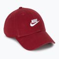 Kšiltovka Nike Club Unstructured Futura Wash team crimson/white