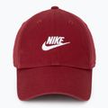 Kšiltovka Nike Club Unstructured Futura Wash team crimson/white 2