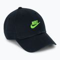 Kšiltovka Nike Club Unstructured Futura Wash black/mean green