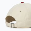 Kšiltovka Nike Club Unstructured Futura Wash light khaki/team crimson/team crimson 4