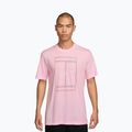Pánské tričko Nike Court Heritage pink foam