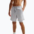 Pánské šortky Nike Unlimited 2in1 Dri-Fit 7" grey fog/grey fog/black/grey fog 2