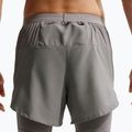 Pánské běžecké šortky Nike Stride Dri-Fit Hybrid 5" smoke grey 5