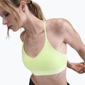 Sportovní podprsenka Nike Dri-Fit Indy Light Support light lemon twist/white pearl 2