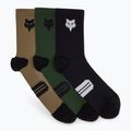 Ponožky Fox Racing 6 Ranger Prepack 3 pairs black/multi