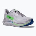 Pánské běžecké boty HOKA Clifton 10 Wide ash grey/neon green