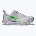 Pánské běžecké boty HOKA Clifton 10 Wide ash grey/neon green 3