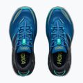 Dětské běžecké boty HOKA Speedgoat 7 black/night glow blue 15