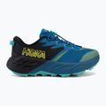 Dětské běžecké boty HOKA Speedgoat 7 black/night glow blue 2