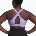 Sportovní podprsenka Under Armour Crossback Mid transparent/white 2