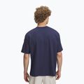 Pánská tričko Under Armour Woven Label Heavyweight washed navy/black 2