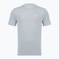 Pánské tréninkové tričko Under Armour Tech Taping mod gray/black/lumos lime