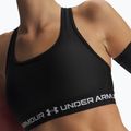 Sportovní podprsenka Under Armour Crossback Mid ultimate black/white 3