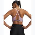 Sportovní podprsenka Under Armour Crossback Low mauve pink/purple echo 2