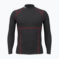 Pánské tréninkové tričko Longsleeve Under Armour Coldgear Elite Comp Mock ultimate black/red/reflective